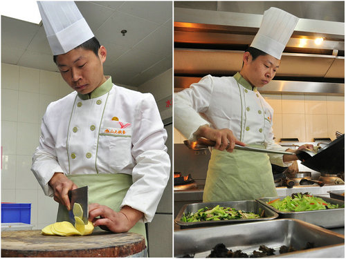 山大名厨风采系列报道之六趵突泉校区食堂厨师张绪灿